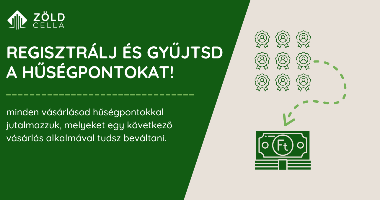 Gyűjtsd hűségpontjaid regisztrált vásárlóként