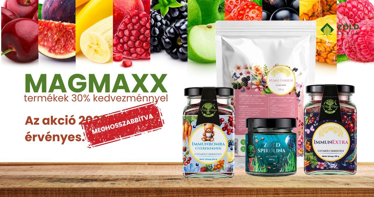 Őszi immunbomba: Magmaxx termékek -30% kedvezménnyel 