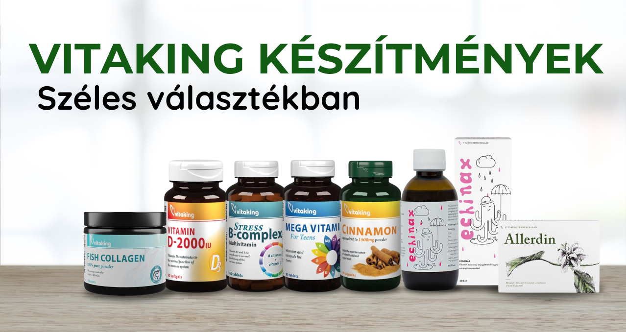 Fedezd fel Vitaking termékeinket!