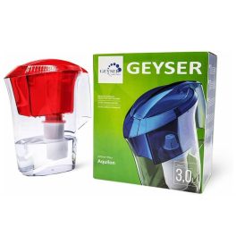 Geyser Aqulion Vízszűrő kancsó, Vörös