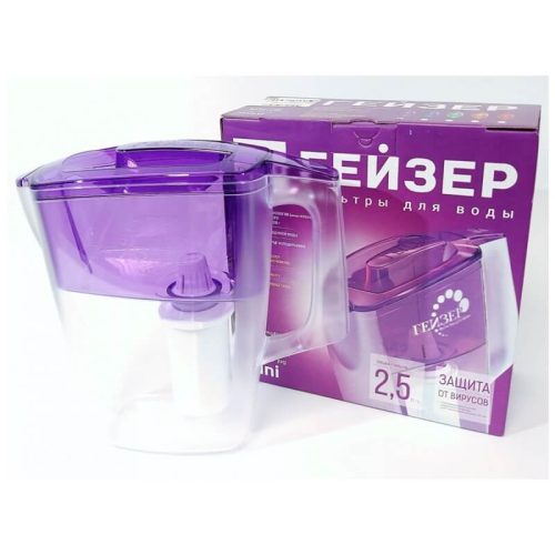Geyser Mini Vízszűrő kancsó, Lila