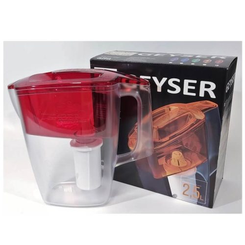 Geyser Alfa Vízszűrő kancsó, Vörös