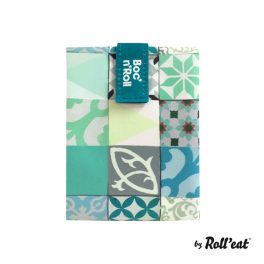 Boc n Roll PATCHWORK Zöld szendvicscsomagoló