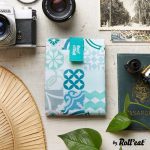 Boc n Roll PATCHWORK Zöld szendvicscsomagoló