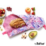 Boc n Roll PATCHWORK Lila szendvicscsomagoló