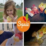 SQUIZ ételtasak, 4 darabos, Esőerdő (Papagáj, Béka, Teknős, Leopárd), 130 ml