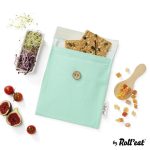 Snack n Go BIO zöld ételtároló tasak