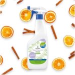 CLEANNE Crystalclean Toalettolaj- és tisztítószer 500 ml - Fahéjas-narancs