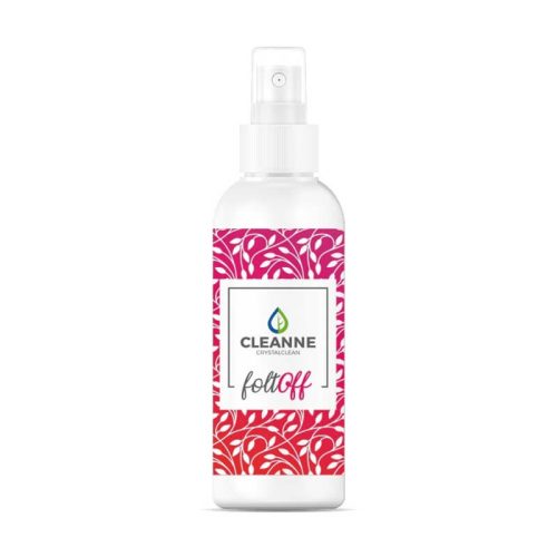 CLEANNE Crystalclean FoltOFF folttisztító - 100 ml - Rózsaszín virágos
