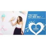 CLEANNE Crystalclean FoltOFF folttisztító - 100 ml - Rózsaszín virágos