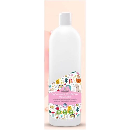 CLEANNE Crystalclean Baba-mama folyékony mosószer 1 L - Lány