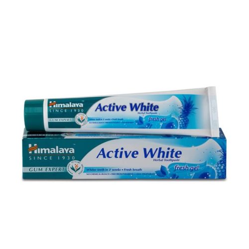 Himalaya Active White fogfehérítő és frissítő gyógynövényes fogkrémgél 75ml