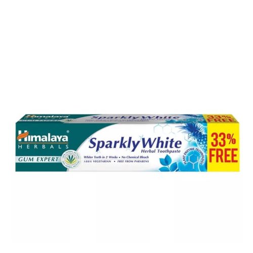 Himalaya Sparkly White fogfehérítő gyógynövényes fogkrém 75+25 ml