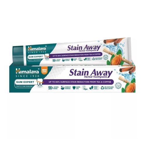 Himalaya Stain Away folteltávolító és fogfehérítő gyógynövényes fogkrém 75ml