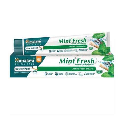 Himalaya Mint Fresh frissítő, mentás gyógynövényes fogkrémgél 75ml
