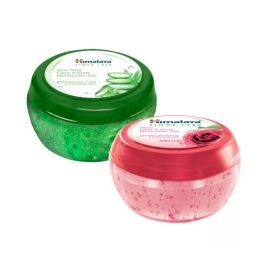   Himalaya Aloe vera hidratáló gél 300ml + Rózsa hidratáló gél 300ml
