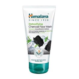   Himalaya Méregtelenítő arclemosó gél aktív szénnel és zöld teával 150ml