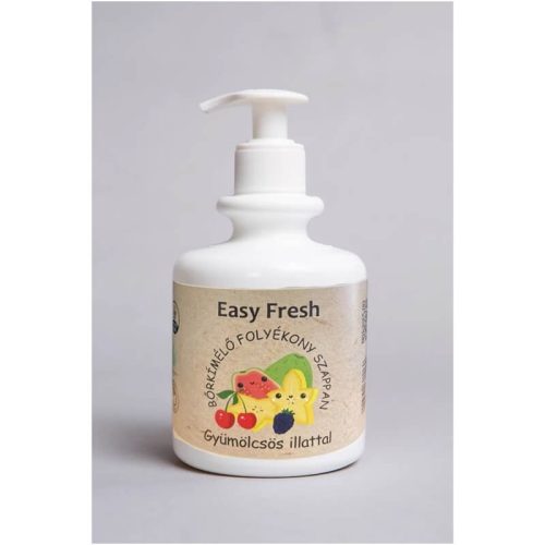 Easy Fresh bőrkímélő folyékony szappan gyümölcs illattal - 500 ml adagolóval