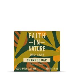 FAITH IN NATURE SAMPON BAR SHEA VAJ ÉS ARGÁN OLAJ 85G