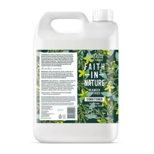 FAITH IN NATURE KONDICIONÁLÓ TENGERI HÍNÁR ÉS CITRUS (5 LITER)