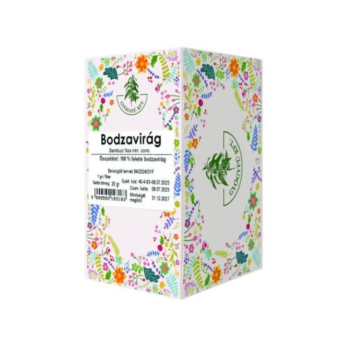 Boszy - Bodzavirág (Sambuca) filteres tea