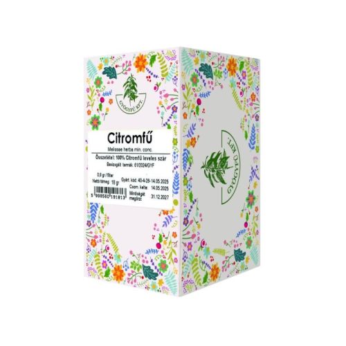 Boszy - Citromfű filteres tea