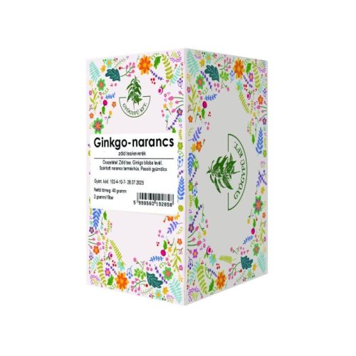 Boszy - Ginkgo-narancs zöld tea filteres keverék tea