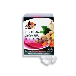 Boszy - Kurkuma-gyömbér-fokhagyma kapszula - 60 db