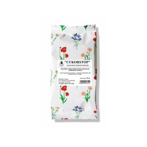 Cukorstop (vércukorszint szabályozó) 50 g szálas keverék tea
