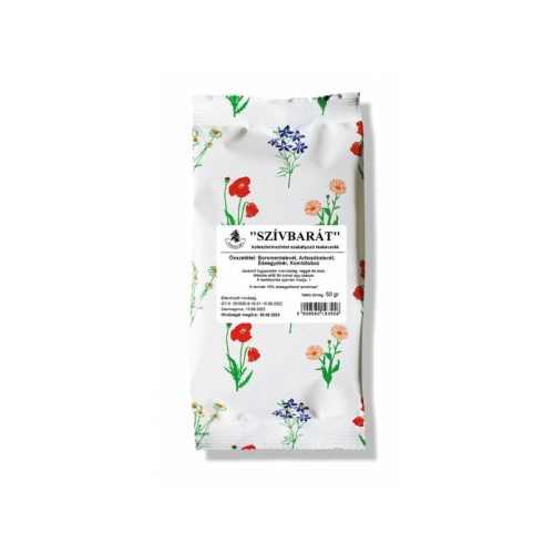 Szívbarát (koleszterinszint szabályozó) 50 g szálas keverék tea