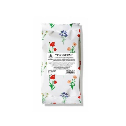 Psoderm (pikkelysömörös, gyulladásos bőrre) 50 g szálas keverék tea