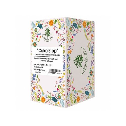 Cukorstop filteres keverék tea