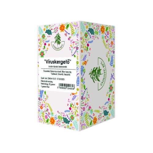 Víruskergető filteres keverék tea