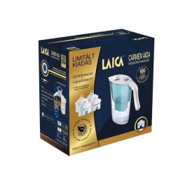   LAICA Limitált szériás Carmen Aida vízszűrő kancsó 2 db magnéziumos és 2 db univerzális biflux szűrővel, díszdobozban