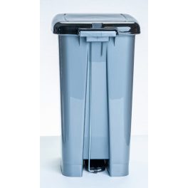 Pedálos szemetes kuka (25 l) sötét szürke