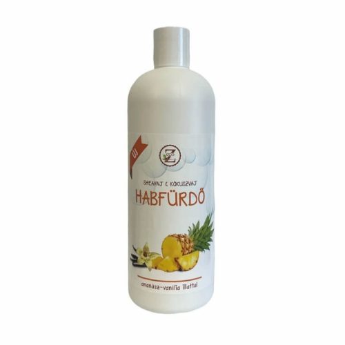 Eco-Z Habfürdő shea- és kókuszvajjal 500ml - ananász/vanília illattal