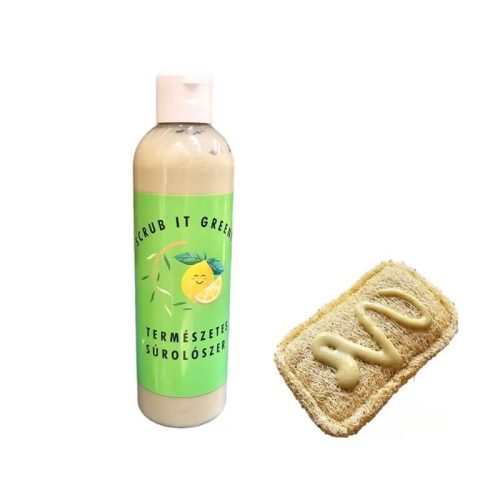 Scrub It Green! Súrolószer teafa-citrom 250ml