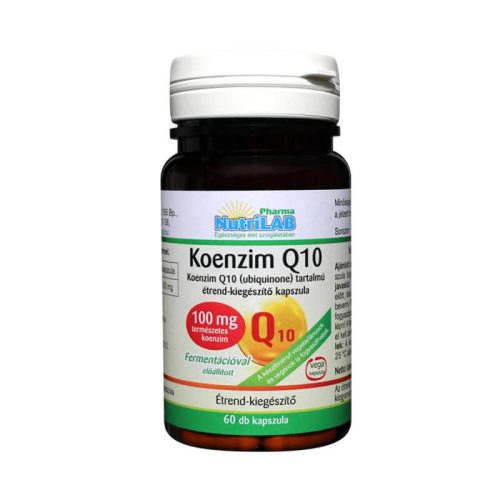 NutriLAB Koenzim Q10 vega kapszula 100 mg 60db
