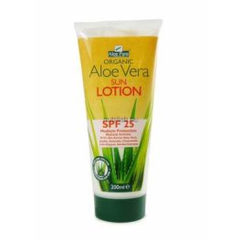 Optima Aloe Vera fényvédő testápoló SPF 25 200 ml