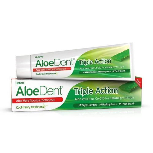 Optima AloeDent Triple Action fogkrém (Q10) 100 ml