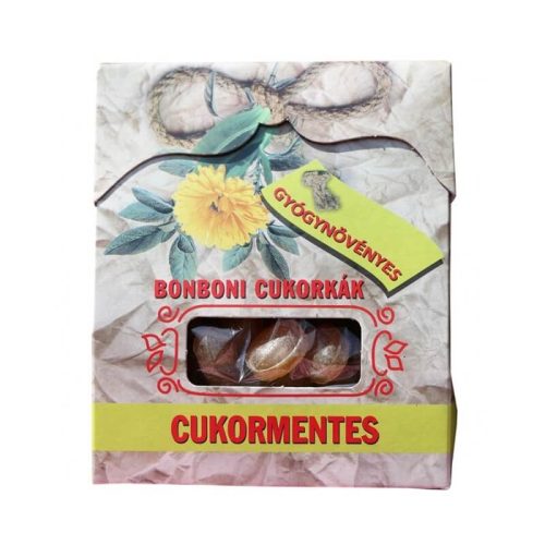 Bonboni Gyógynövény cukormentes cukorka 75g