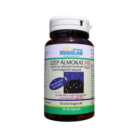   NutriLAB Szép álmokat macskagyökér és komló kivonat vega kapszula 30db