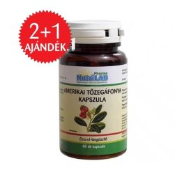   NutriLAB Amerikai tőzegáfonya kapszula 60db - 2+1 AJÁNDÉK