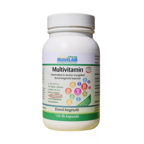 NutriLAB Multivitamin vega kapszula 150 db