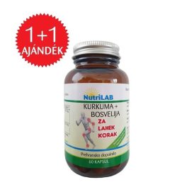 NutriLAB Kurkuma Boswellia duo kapszula 60db 1+1 AJÁNDÉK