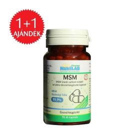 NutriLAB MSM vega kapszula 90db 1+1 AJÁNDÉK