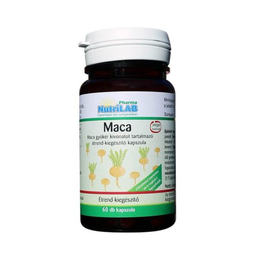 NutriLAB Maca vega kapszula 60db
