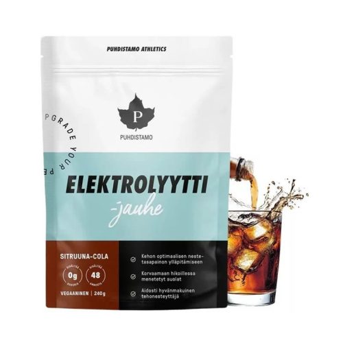 PUHDISTAMO ELEKTROLIT 240G CITROM-COLA ÍZŰ ITALPOR