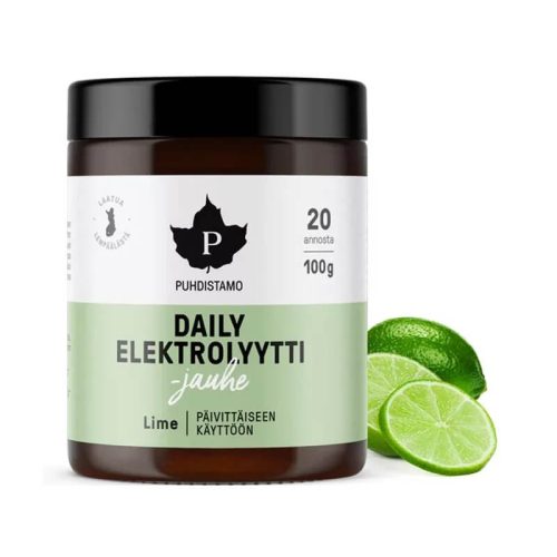 PUHDISTAMO ELEKTROLIT 100G LIME ÍZŰ ITALPOR