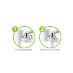 LAICA Genova METAL STOP rendszerű csapra szerelhető mikroplasztik-stop vízszűrő